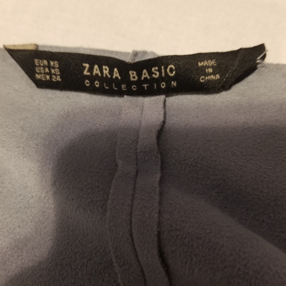 Zara Basic Collection Jacket Women's Size XS Color Light Purple - Picture 3 of 5